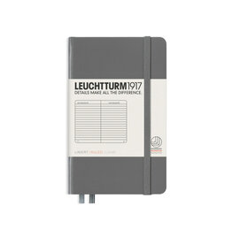 LEUCHTTURM1917 LEUCHTTURM1917 Notebook Classic, Anthracite, A6, Ruled