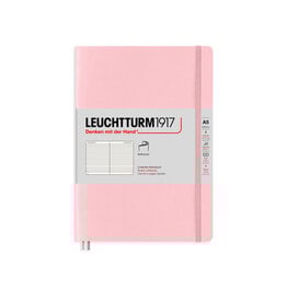 CLEARANCE  LEUCHTTURM1917 Notebook Classic Softcover, Powder, A5, Ruled