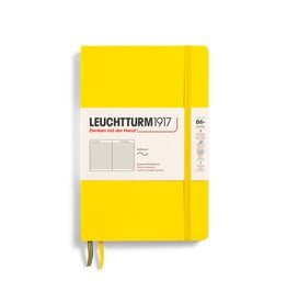 CLEARANCE  LEUCHTTURM1917 Notebook Classic Softcover, Lemon, B6, Ruled