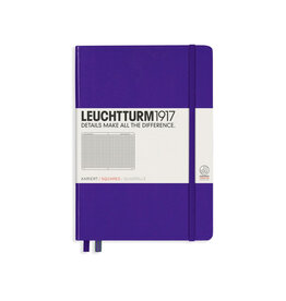 LEUCHTTURM1917 LEUCHTTURM1917 Notebook Classic, Purple, A5, Squared