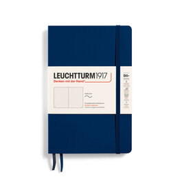 LEUCHTTURM1917 LEUCHTTURM1917 Notebook Classic Softcover, Navy, B6, Dotted