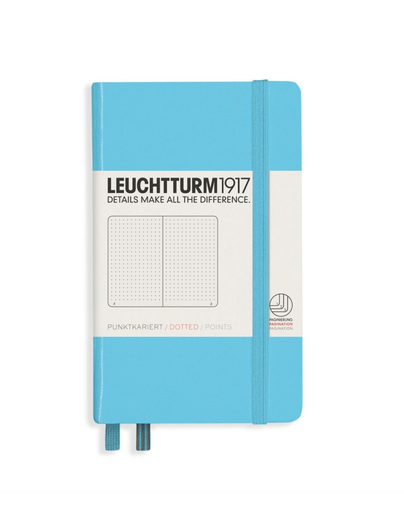 LEUCHTTURM1917 LEUCHTTURM1917 Notebook Classic, Ice Blue, A6, Dotted