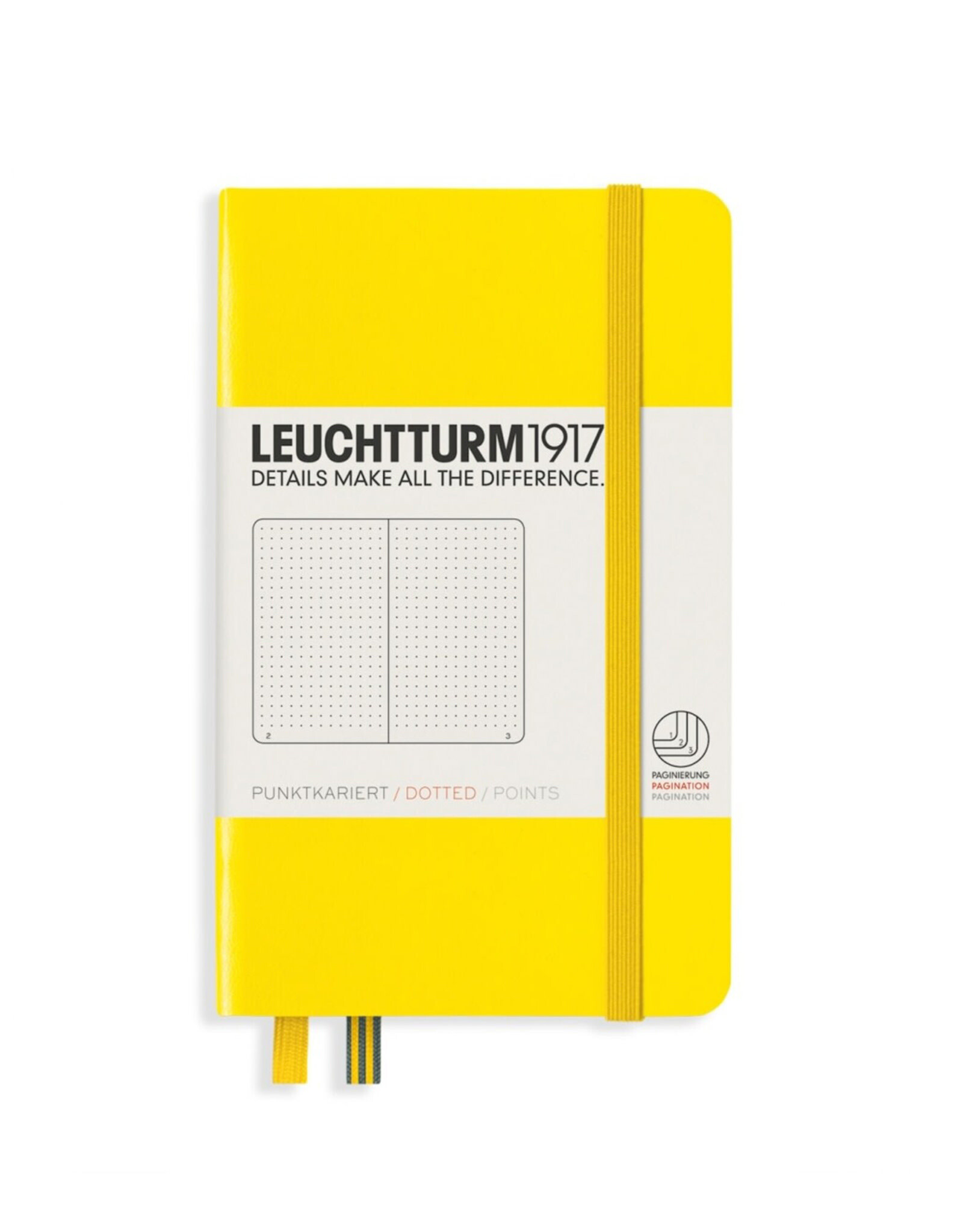 LEUCHTTURM1917 LEUCHTTURM1917 Notebook Classic, Lemon, A6, Dotted