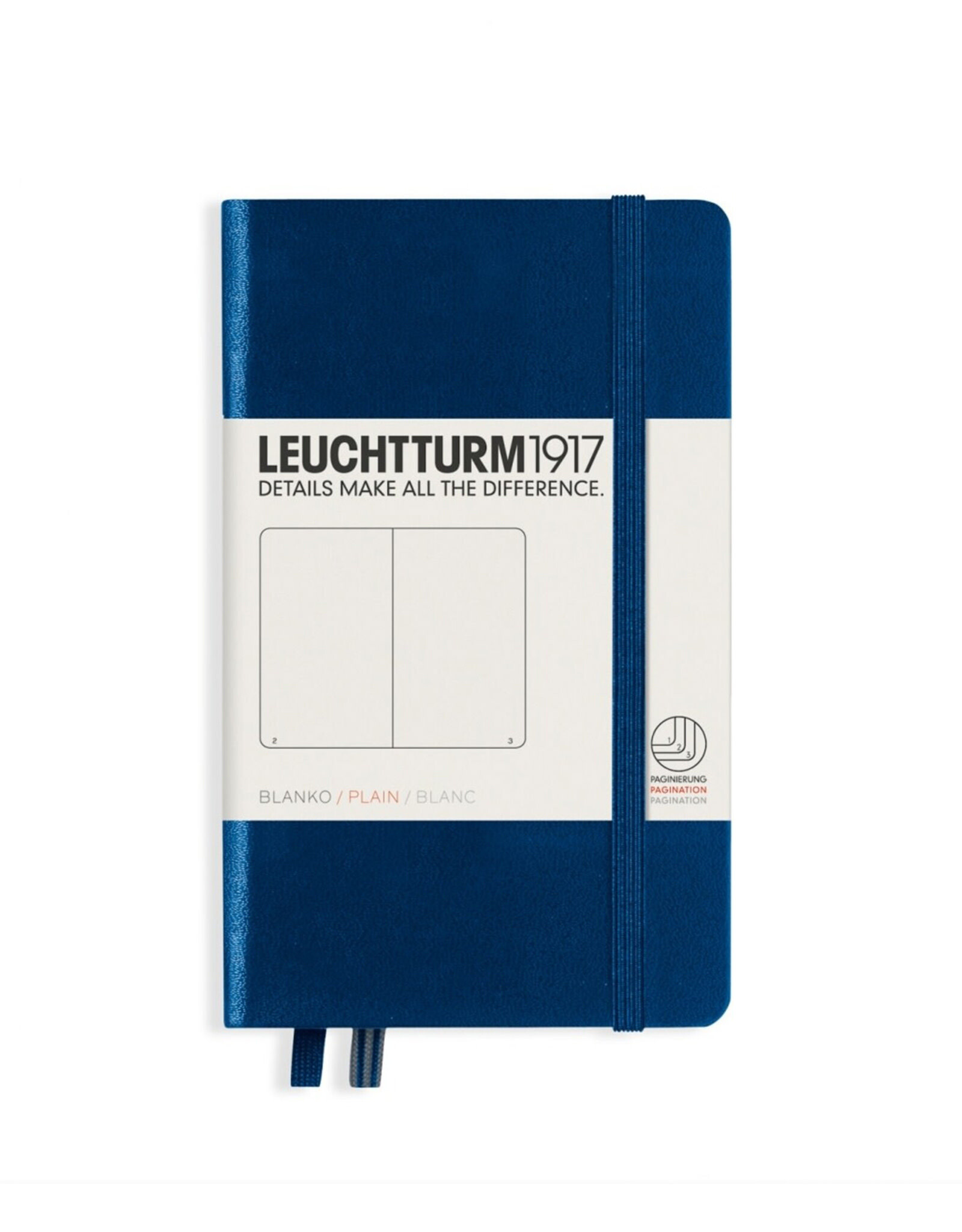 LEUCHTTURM1917 LEUCHTTURM1917 Notebook Classic, Navy, A6, Plain