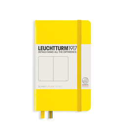 LEUCHTTURM1917 LEUCHTTURM1917 Notebook Classic, Lemon, A6, Plain