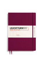 LEUCHTTURM1917 LEUCHTTURM1917 Notebook Classic, Port Red, A4, Plain