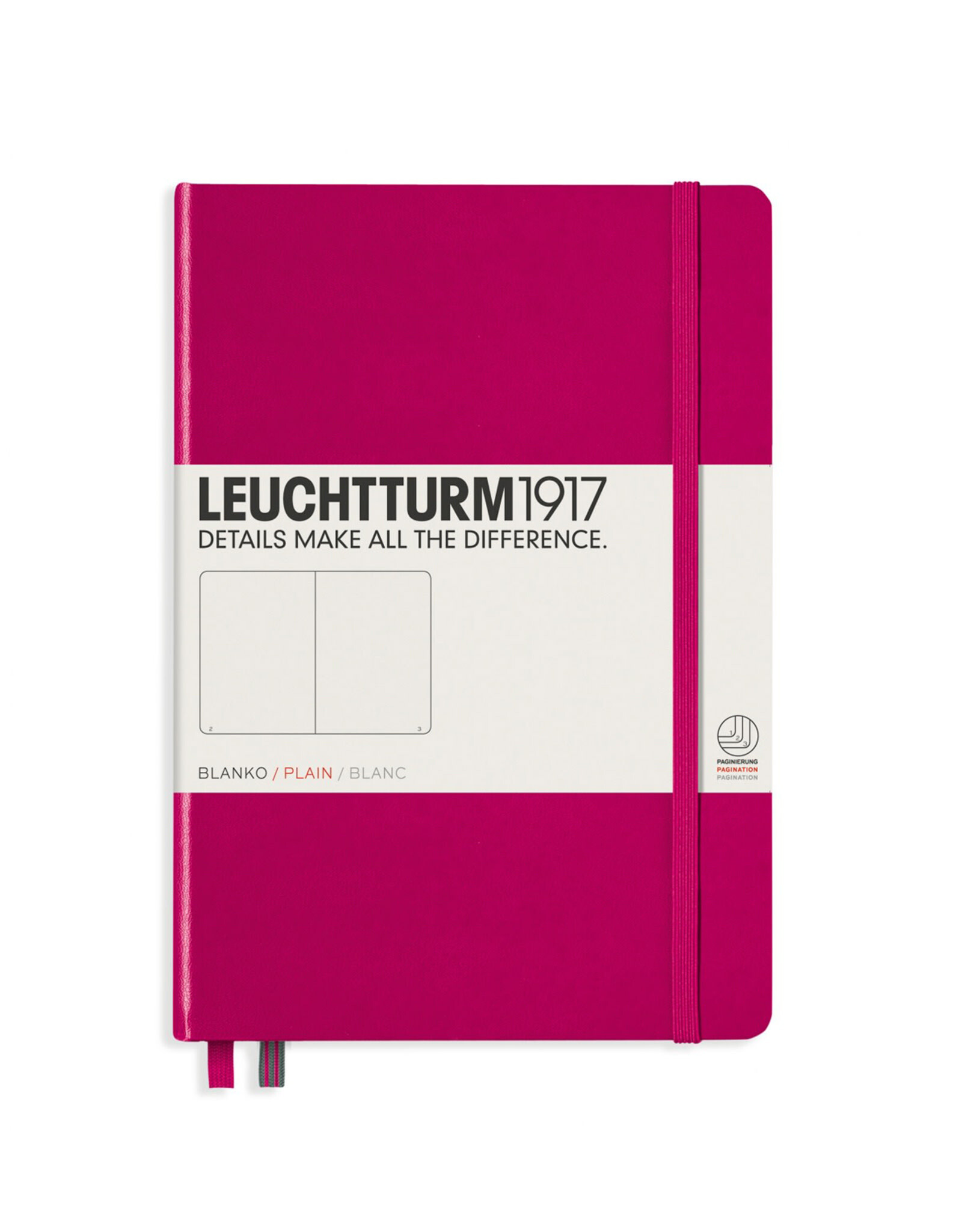 LEUCHTTURM1917 LEUCHTTURM1917 Notebook Classic, Berry, A5, Plain