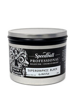 SPEEDBALL ART PRODUCTS Speedball Professional Relief Ink, Supergraphic Black, 16oz