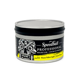 SPEEDBALL ART PRODUCTS Speedball Professional Relief Ink, Hansa Yellow Light, 8oz