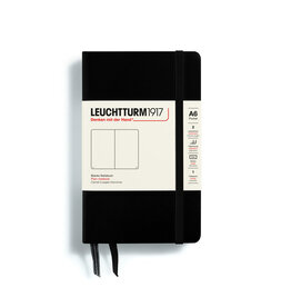 LEUCHTTURM1917 LEUCHTTURM1917 Notebook Classic, Black, A6, Plain