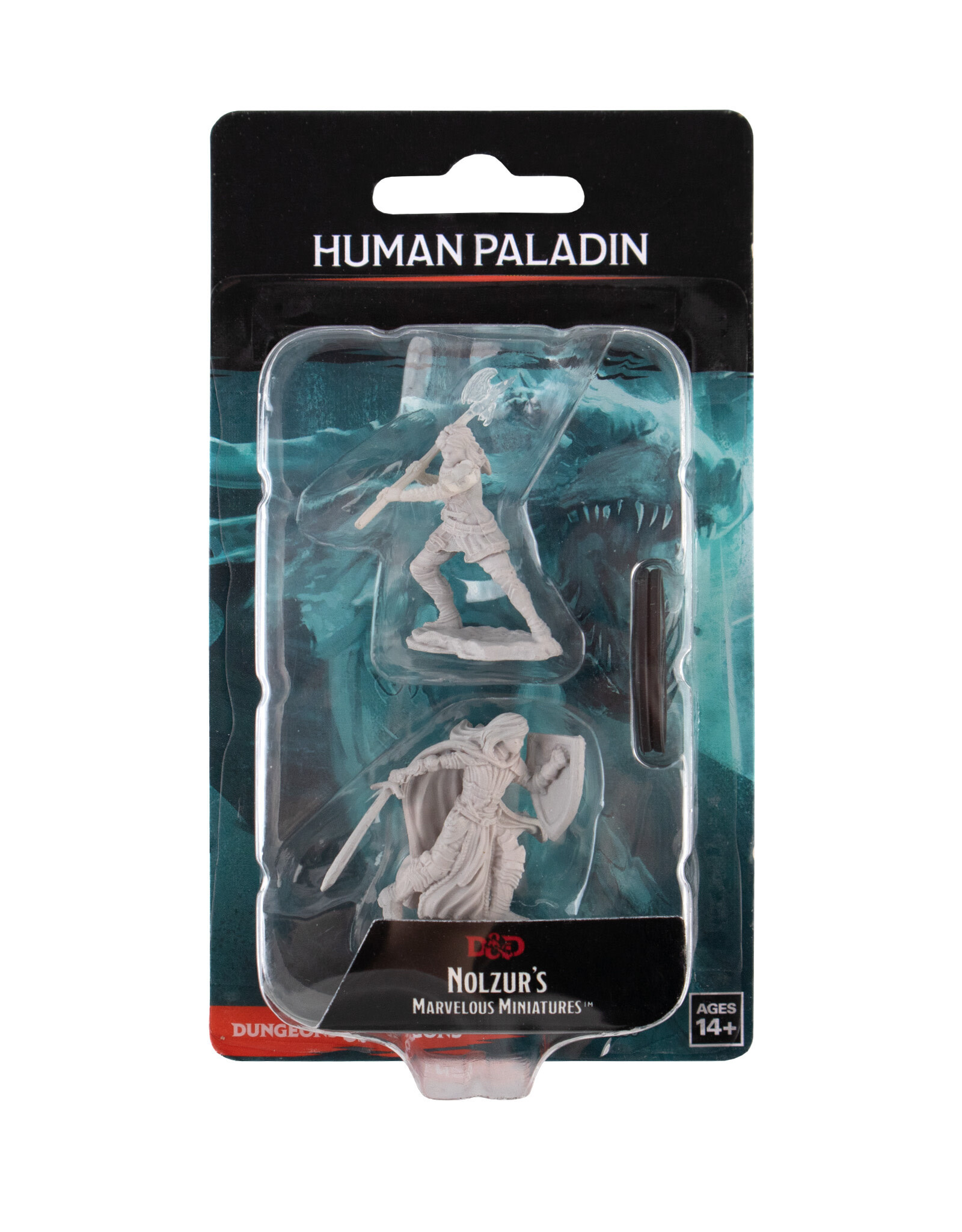 WIZKIDS D&D Nolzur`s Marvelous  Miniatures Female Human Paladin