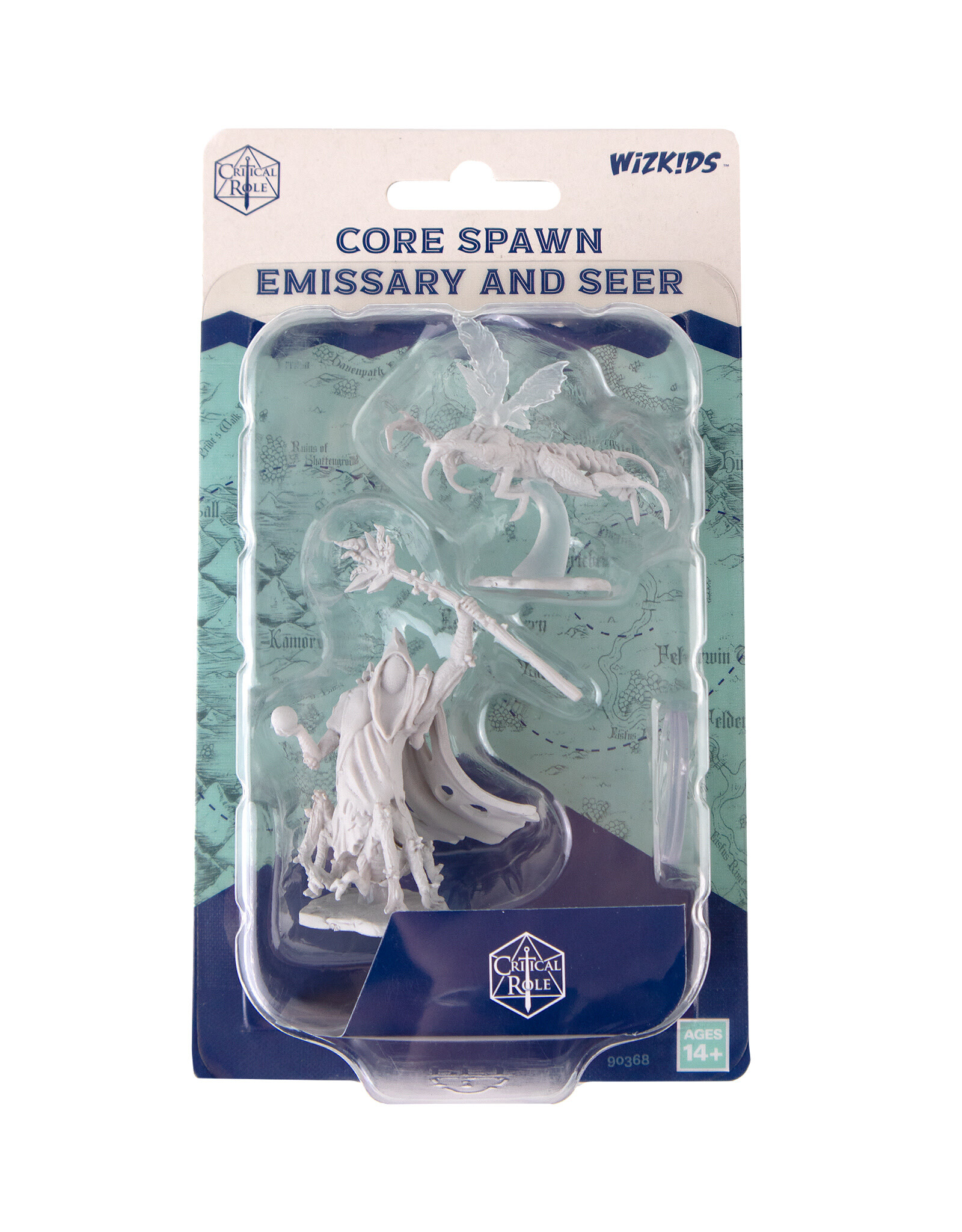 Critical Role Unpainted Miniatures: W01 Core Spawn Emissary and Seer