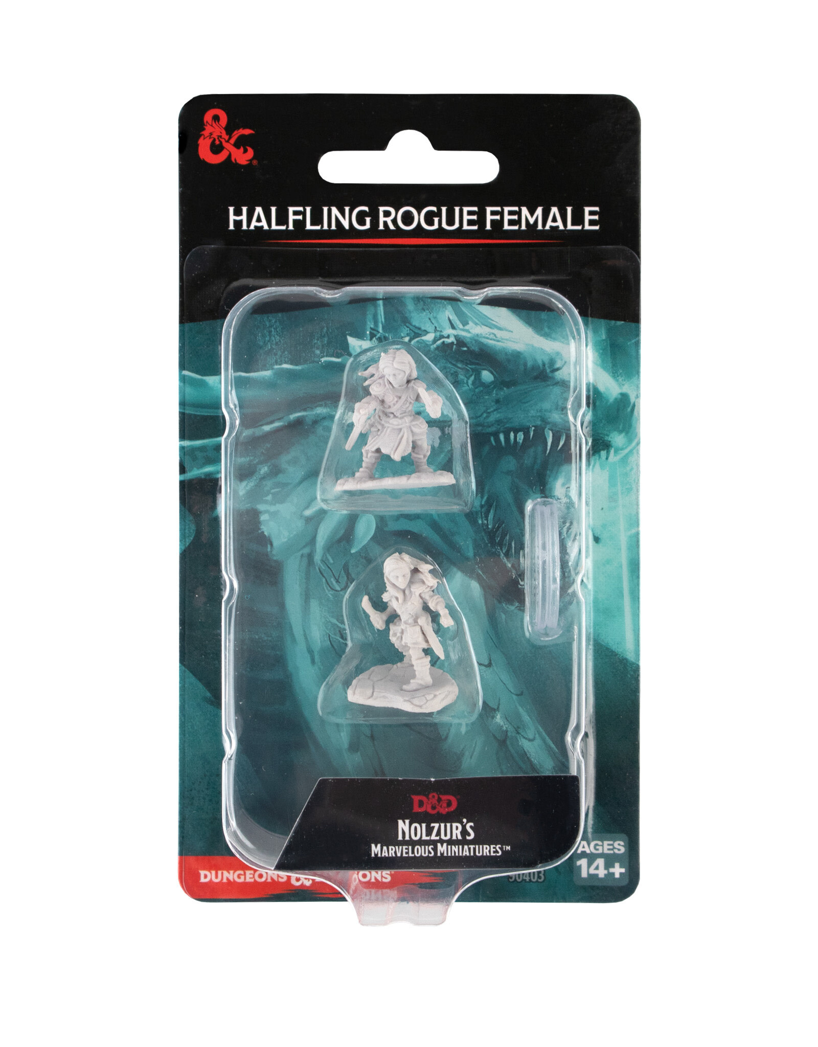 D&D Nolzur`s Marvelous  Miniatures  Halfling Rogue Female