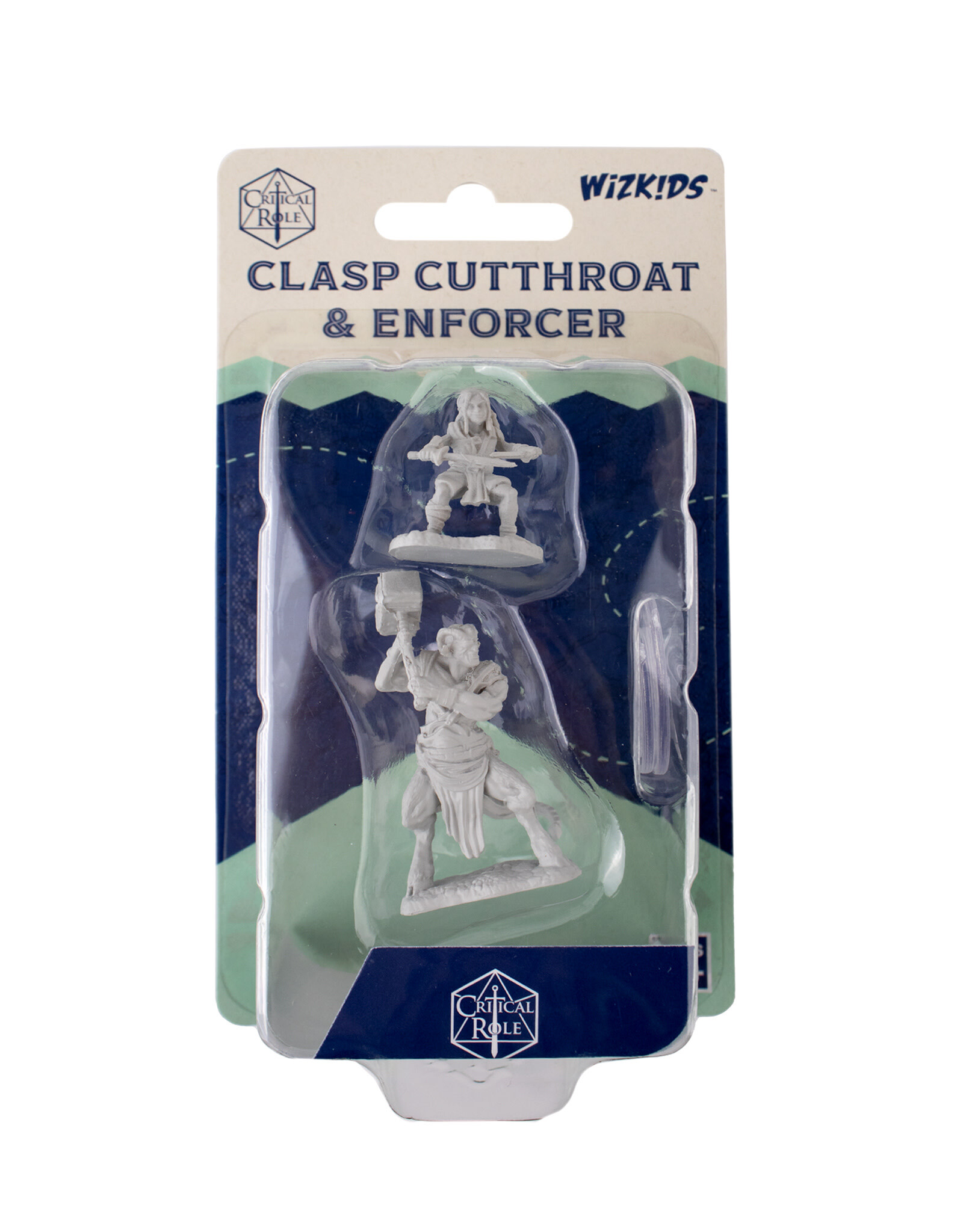 Critical Role  Miniatures Clasp Cutthroat & Enforcer