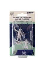 Critical Role Unpainted Miniatures: W01 Human Dwendalian Empire Fighter Female