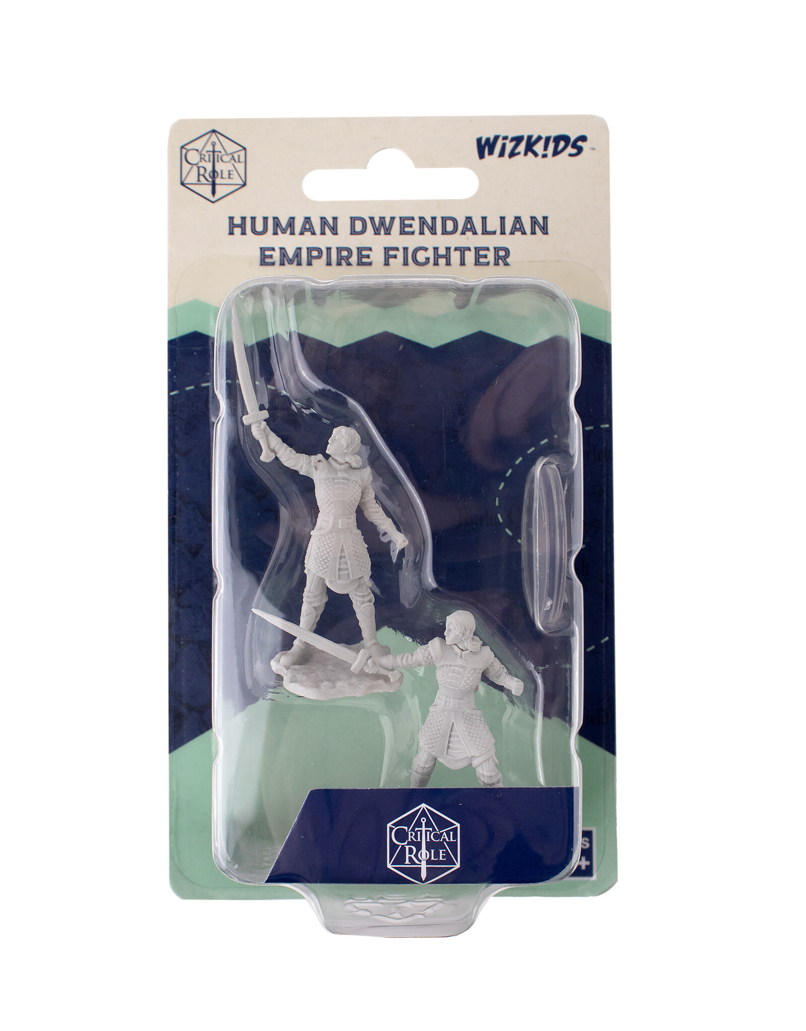 WIZKIDS Critical Role  Miniatures Human Dwendalian Empire Fighter Female