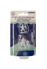 Critical Role  Miniatures Kymal Militia Brawler & Jorenn Militia Holy Axeman