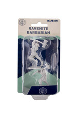 Critical Role Unpainted Miniatures: W01 Ravenite Half-Dragon Barbarian Female