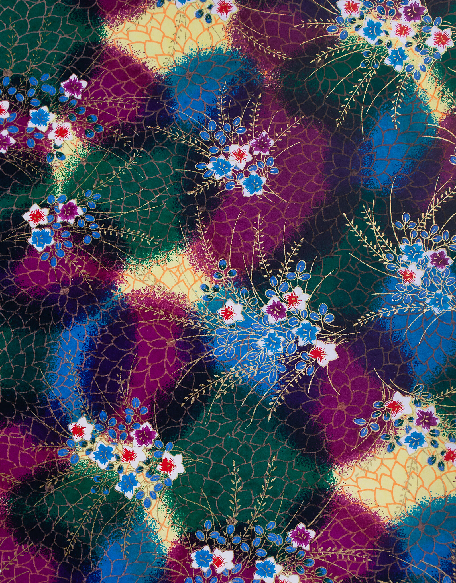 AITOH Aitoh Yuzenshi: Bouquet of Flowers, 19.25" x 26"
