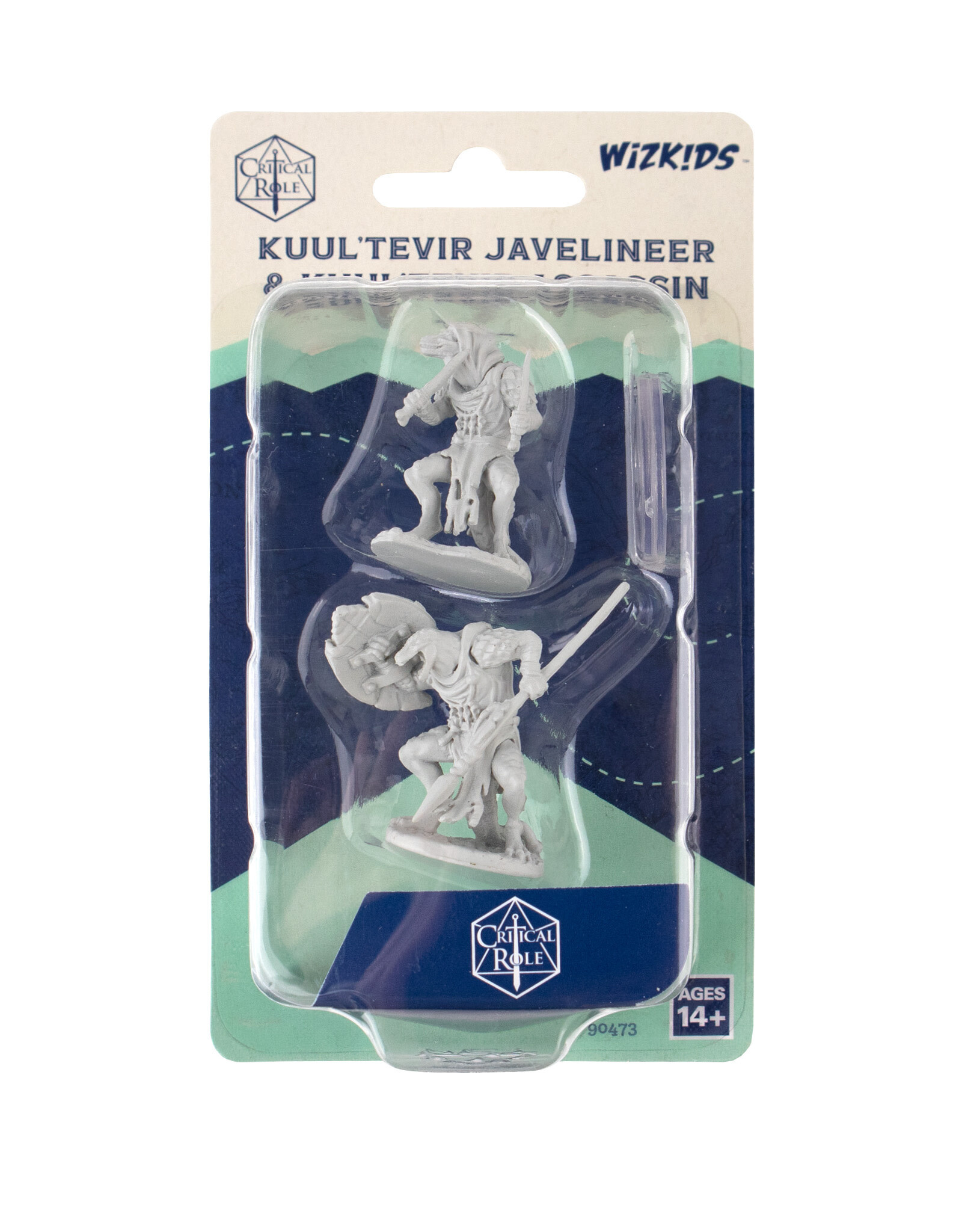 Critical Role  Miniatures Kuul`tevir Javelineer & Assassin