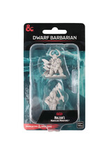 WIZKIDS Dungeons & Dragons Nolzur`s Marvelous Unpainted Miniatures: W4 Dwarf Female Barbarian