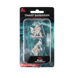 WIZKIDS D&D Nolzur`s Marvelous  Miniatures  Dwarf Female Barbarian