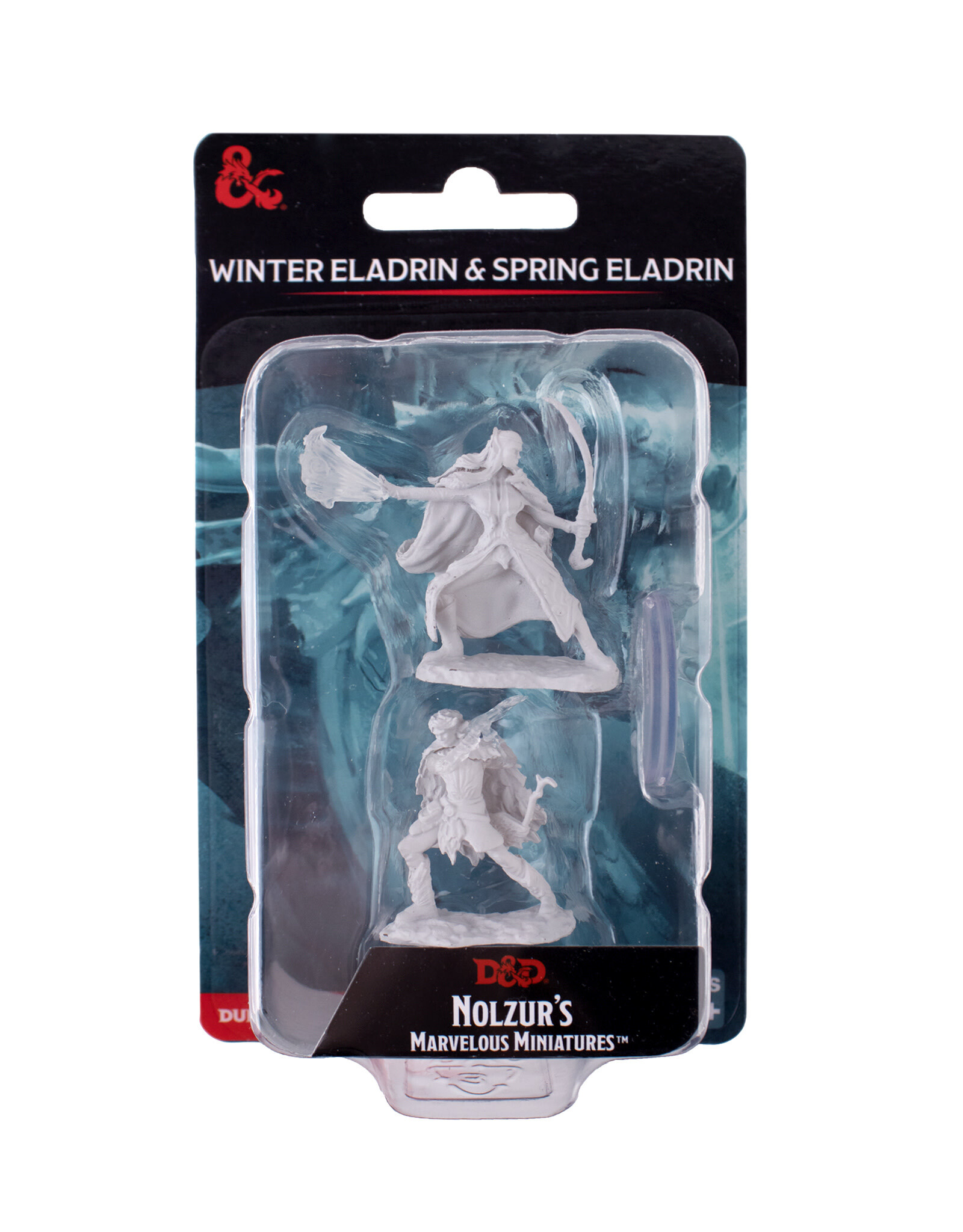 WIZKIDS Dungeons & Dragons Nolzur`s Marvelous Unpainted Miniatures: W15 Winter Eladrin & Spring Eladrin