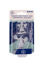 Critical Role Unpainted Miniatures: W01 Human Graviturgy and Chronurgy Wizards Female
