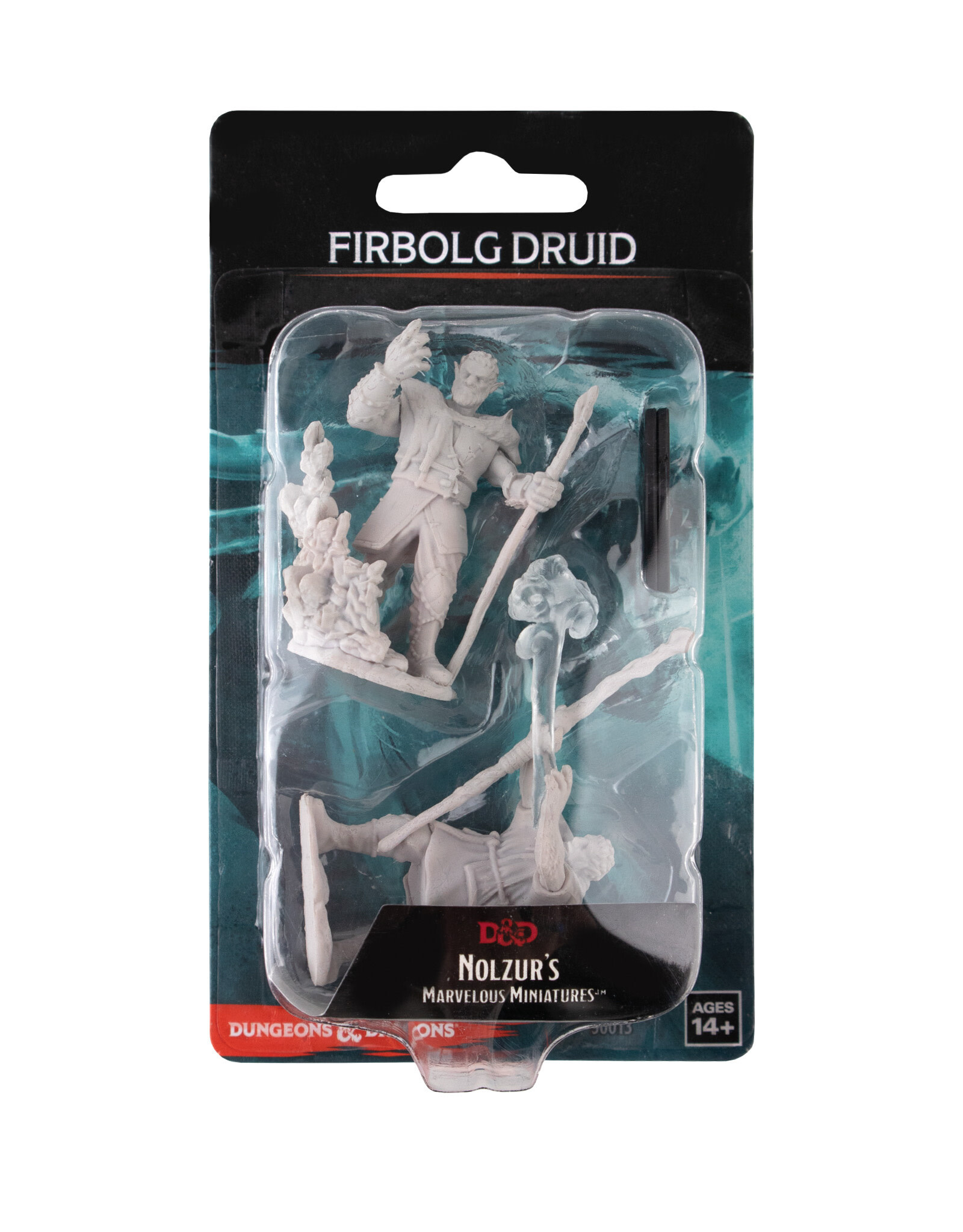 WIZKIDS Dungeons & Dragons Nolzur`s Marvelous Unpainted Miniatures: W11 Male Firbolg Druid
