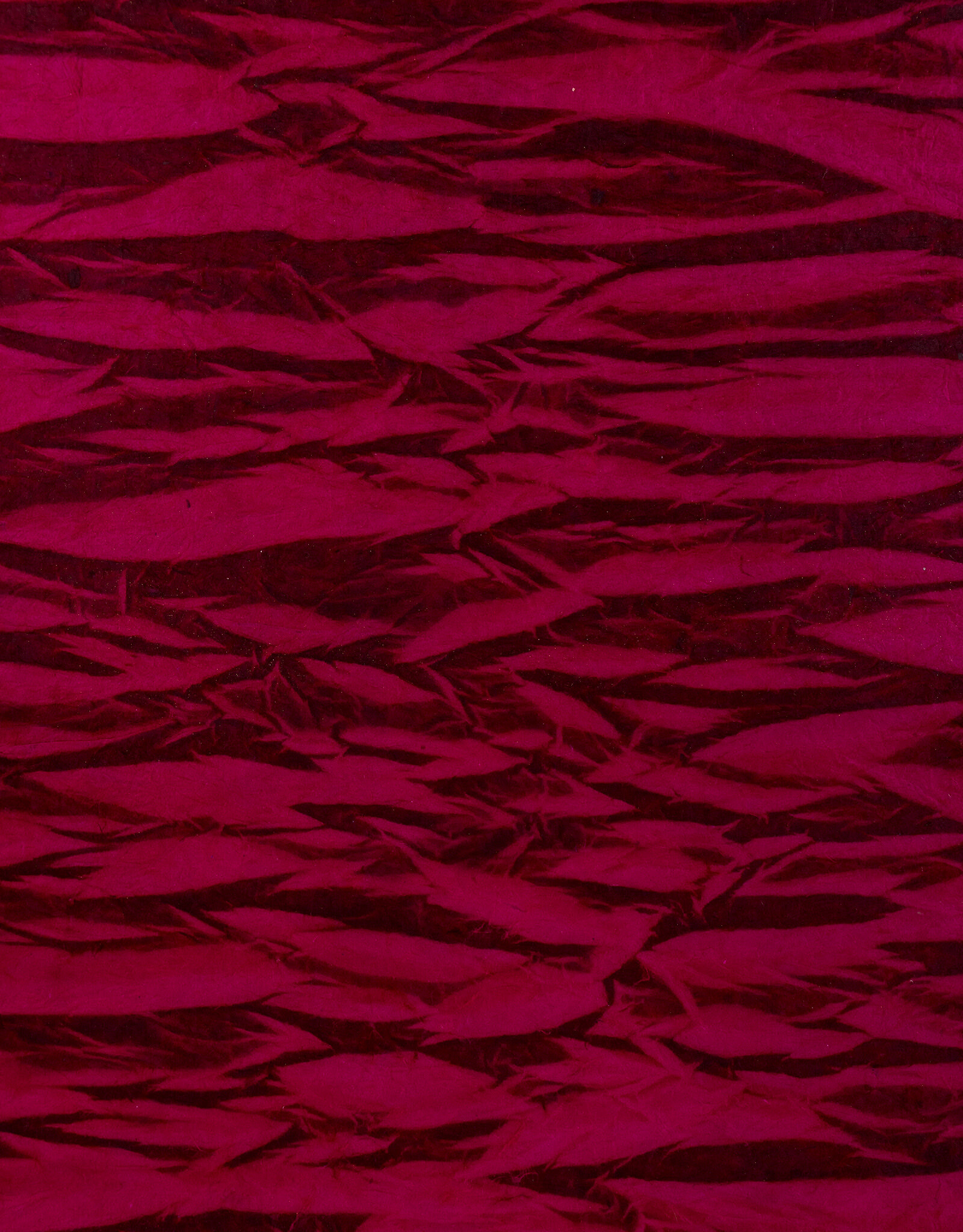 AITOH Aitoh Lokta Textured Sakun Deep Raspberry, 19.5" x 29.5"