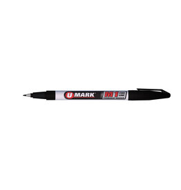 CLEARANCE U Mark M1 Fine Line Permanent Marker, Black