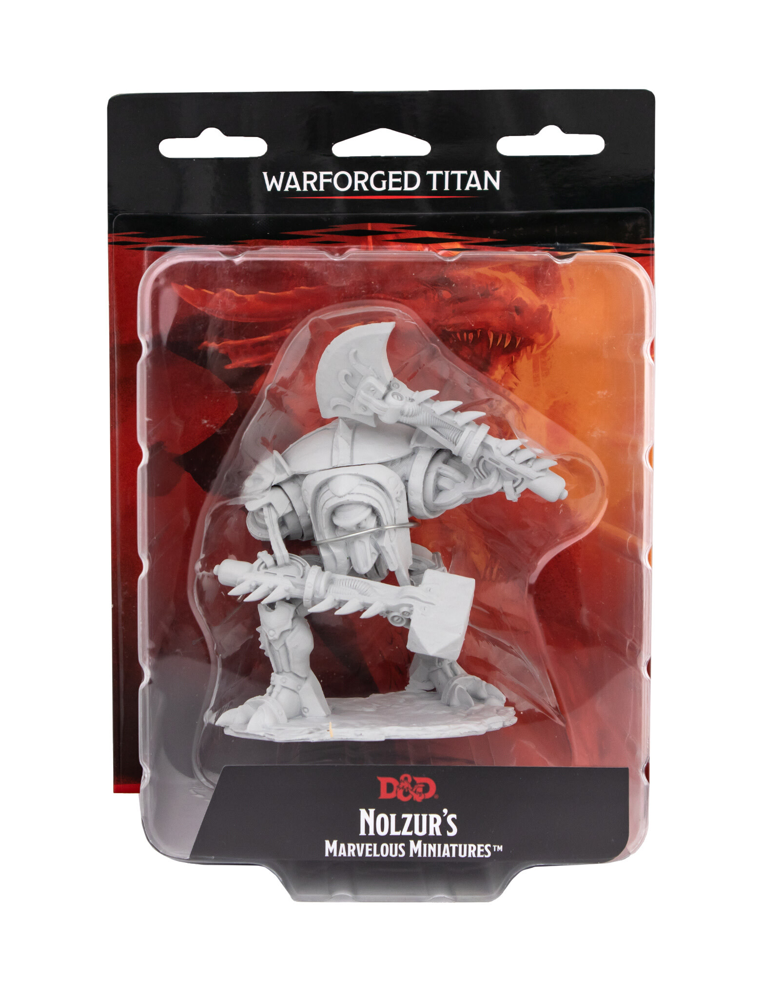 WIZKIDS Dungeons & Dragons Nolzur`s Marvelous Unpainted Miniatures: W15 Warforged Titan