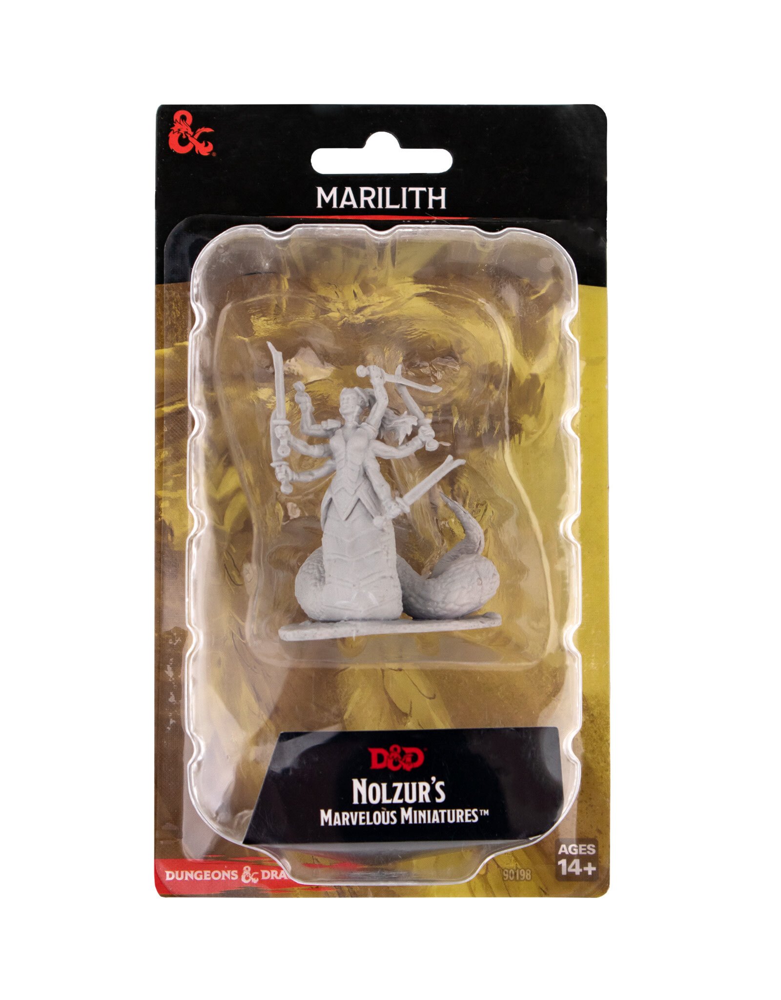 WIZKIDS Dungeons & Dragons Nolzur`s Marvelous Unpainted Miniatures: W12.5 Marilith