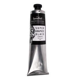SPEEDBALL ART PRODUCTS Speedball Professional Relief Ink, Super Graphic Black, 5oz