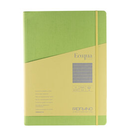 CLEARANCE Ecoqua Plus Hidden Spiral Notebook, Lime, A4, Ruled