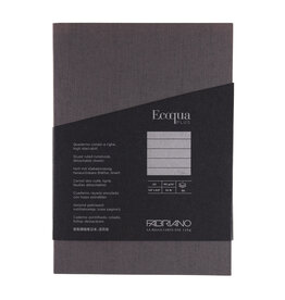 Ecoqua Plus Glue Bound Notebook, Grey, A5, Ruled