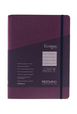Ecoqua Plus Hidden Spiral Notebook, Wine, A5, Ruled