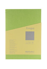 Ecoqua Plus Glue Bound Notebook, Lime, A4, Ruled