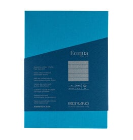 Ecoqua Plus Glue Bound Notebook, Turquoise, A5, Ruled