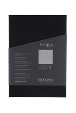 Ecoqua Plus Glue Bound Notebook, Black, A5, Dotted