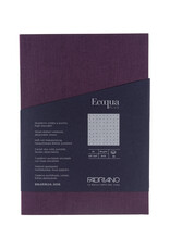 Ecoqua Plus Glue Bound Notebook, Wine, A5, Dotted