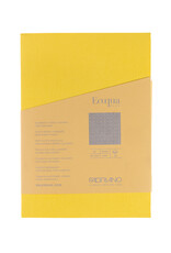 Ecoqua Plus Glue Bound Notebook, Yellow, A5, Dotted