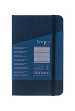 Ecoqua Plus Sewn Spine Notebook, Navy, 3.5” x 5.5”, Ruled