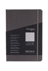Ecoqua Plus Sewn Spine Notebook, Grey, A5, Dotted