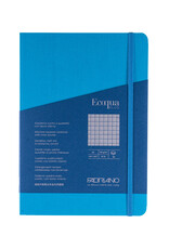 Ecoqua Plus Sewn Spine Notebook, Turquoise, A5, Graphed