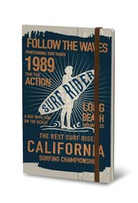 Giuliano Mazzuoli CLEARANCE Stifflex Notebook,  13 X 21 Cm, Surf Rider Blue