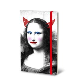 Giuliano Mazzuoli CLEARANCE Stifflex Notebook,  13 X 21 Cm,Devil Lisa