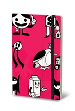 Giuliano Mazzuoli CLEARANCE Stifflex Notebook,  9 X 14 Cm,  Hello