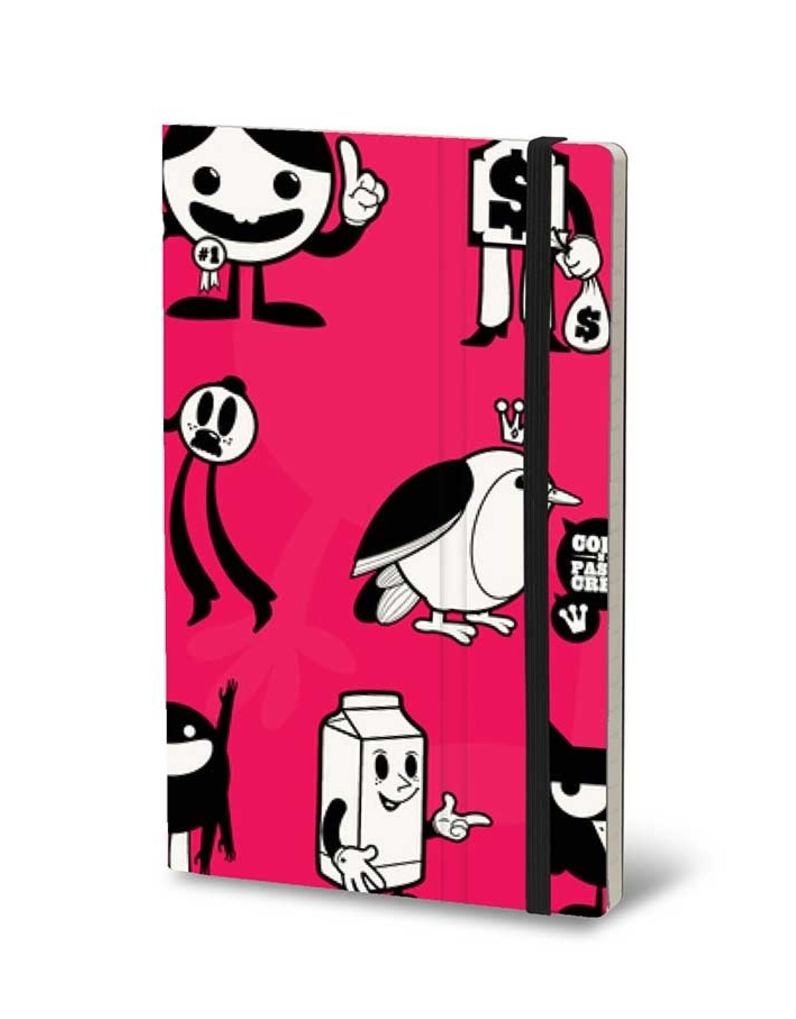 Giuliano Mazzuoli CLEARANCE Stifflex Notebook,  9 X 14 Cm,  Hello