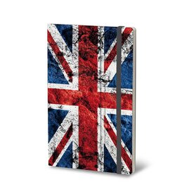 Giuliano Mazzuoli Stifflex Notebook,  13 X 21 Cm, God Save The Queen (Uk Flag)